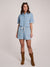 Yoga Jean Romper - Daytime Blue