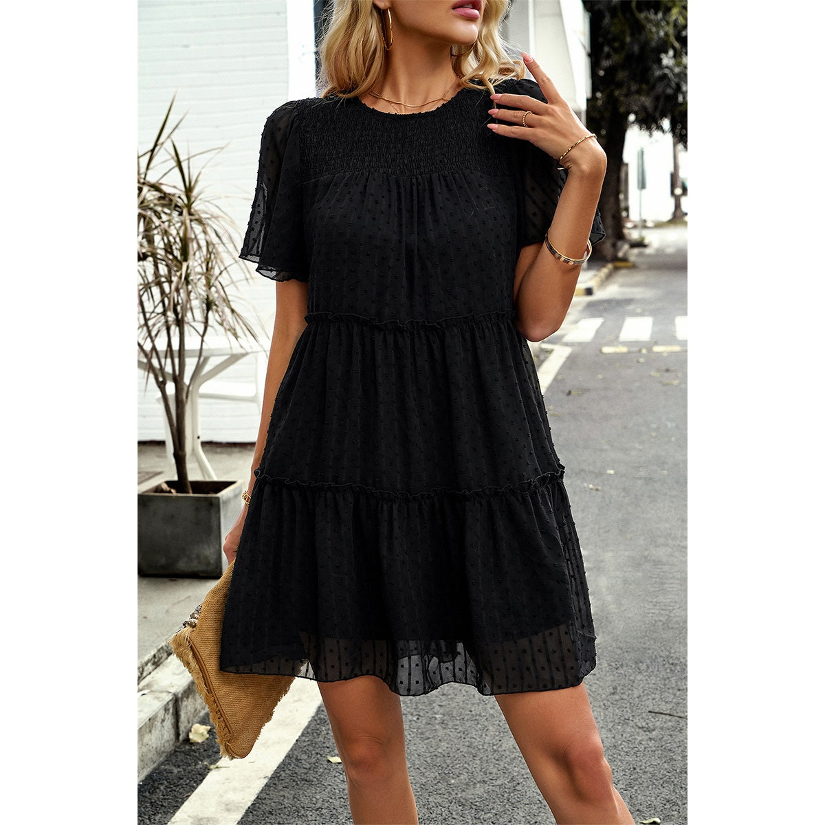 Gracie Ruched Dress