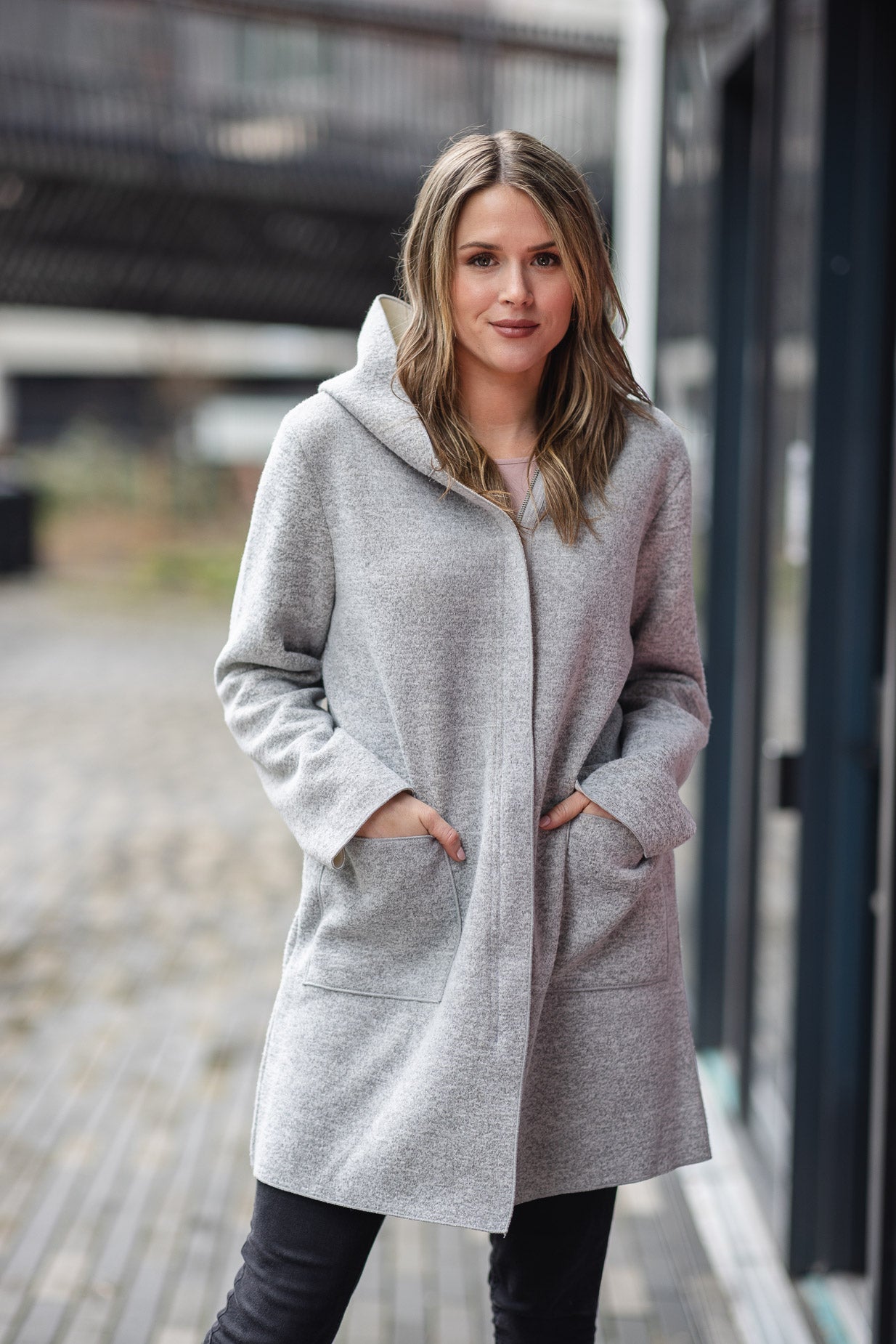 Arie Long Quilted Coat - The Loop