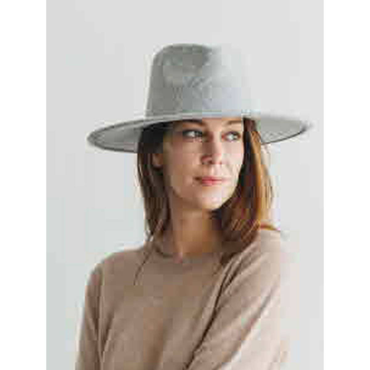 Grey panama hat clearance