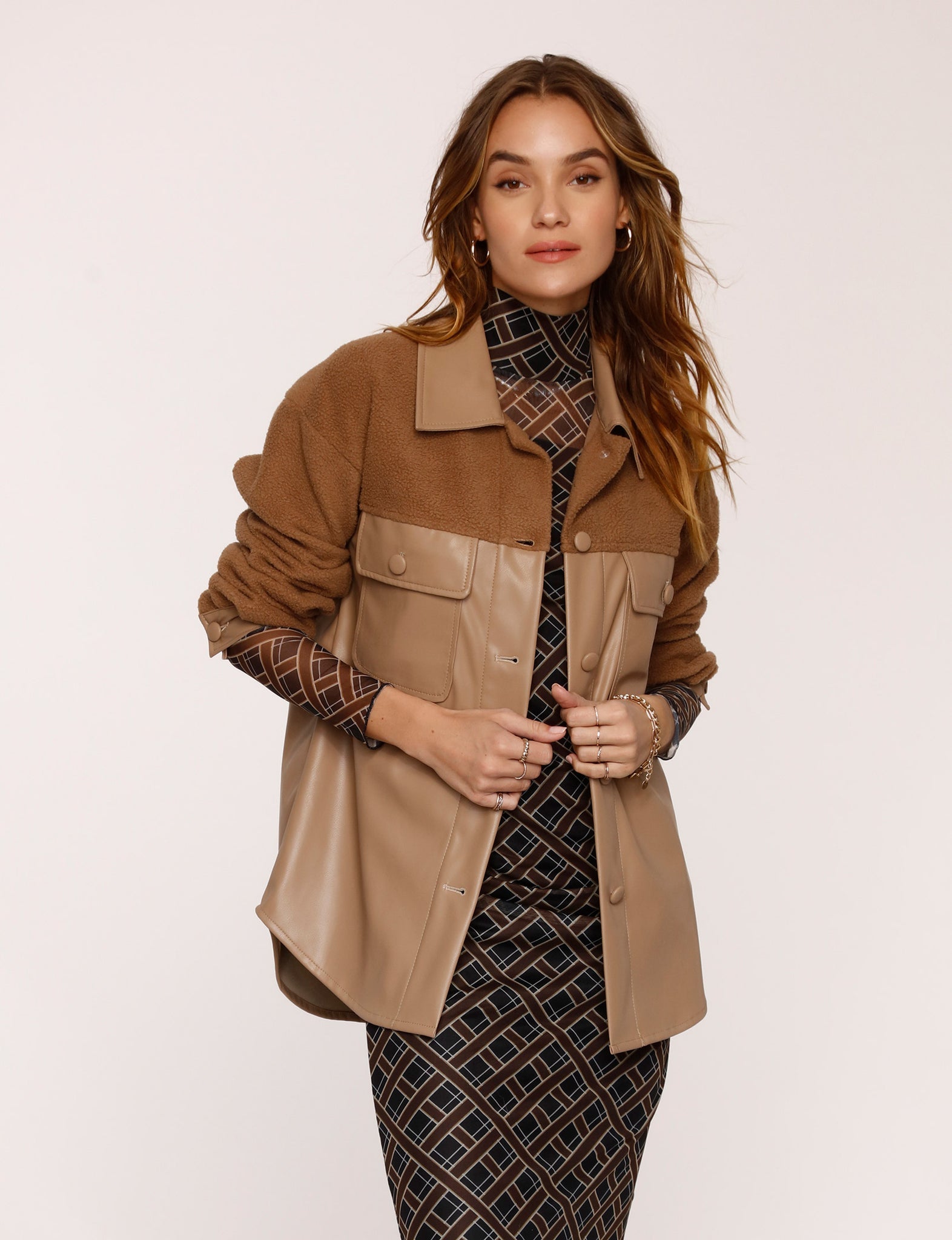 Arie Long Quilted Coat - The Loop